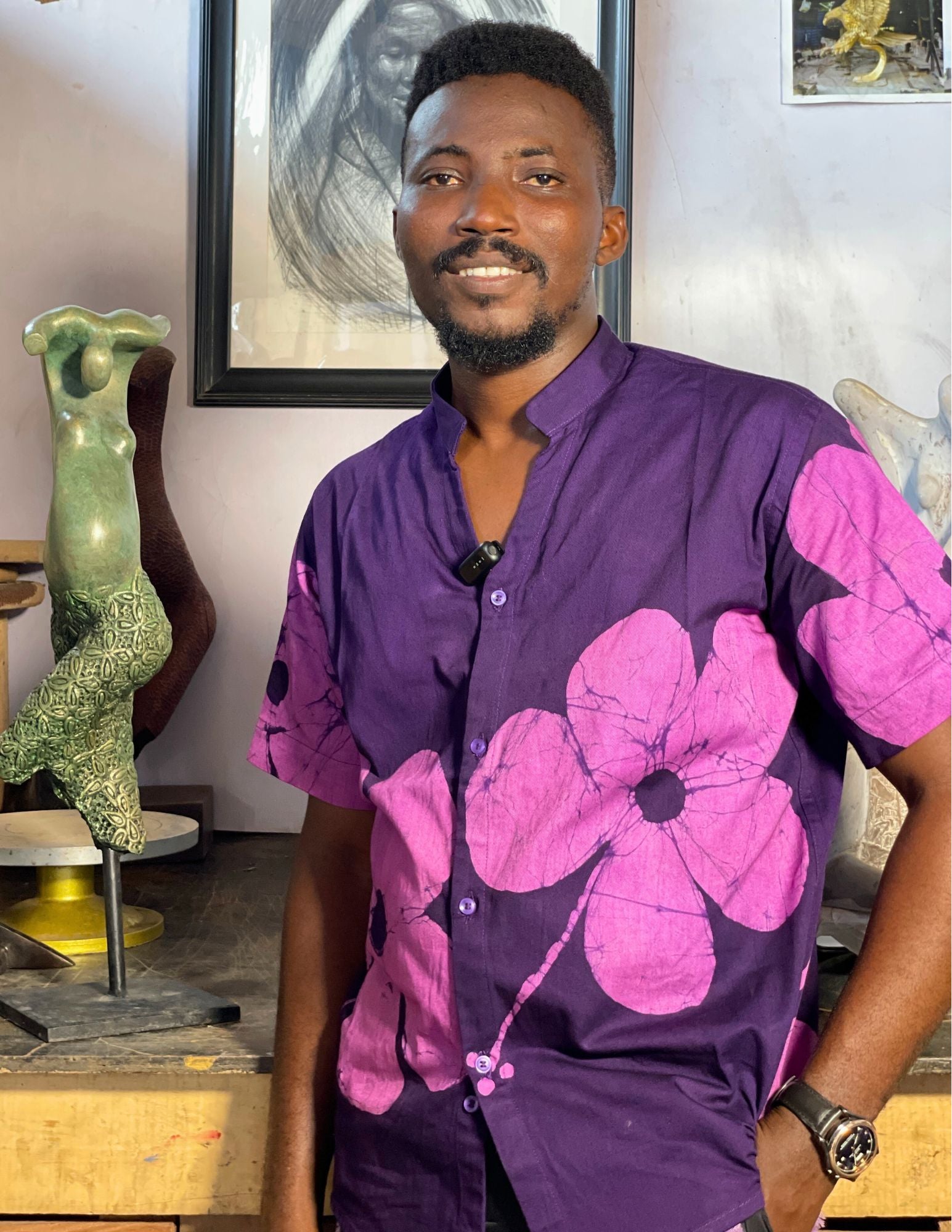 The Heart of Artistry: A Conversation with Nigerian Sculptor Femi